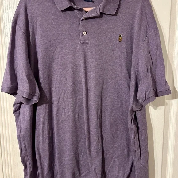 Polo by Ralph Lauren Purple Polo Shirt - Picture 2 of 3